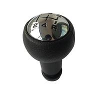 Perilla De Palanca Cambios Cuero Y Cromo 5 Velocidades, Bota Polaina para Citroen para Berlingo III MK3 para Peugeot para Partner 2008-on