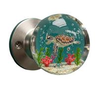 Perilla De Puerta De Resina Retro Artesanal Cristales Flores Transparentes Herrajes Decorativos Para Dormitorio Naturaleza Inspiración Renovaciones Del Hogar Manija Decorativa Para Puerta