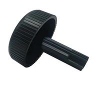 Perilla de Rodillo de alimentación Manual for LQ-590KII LQ-590k2 LQ-595K2 LQ-595KII Perilla de manija de Descarga de Papel de Impresora de Matriz de Puntos(2 Pcs Black)