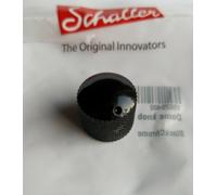Perilla De Velocidad Schaller Dome De Latón Con Marcación BlackChrome