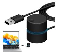 Perilla de volumen de computadora - Perillas de control de audio USB, cable extendido, de ajuste preciso, controladores de volumen antideslizantes | Pc escritorio hogar oficina estudio estudio in
