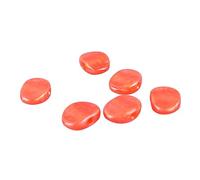 Perilla del Afinador de Cuerdas de Guitarra, Reemplazo Liviano, Agarre Estable Universal de 6 Piezas para Perilla de Interpretación de Cuerdas de Guitarra (Rojo)