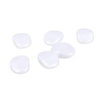 Perilla del Afinador de Cuerdas de Guitarra, Reemplazo Liviano, Agarre Estable Universal de 6 Piezas para Perilla de Interpretación de Cuerdas de Guitarra (Blanco)