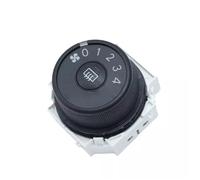 Perilla del panel del aire acondicionado del coche,interruptor de control de velocidad del viento y calefacción,compatible con Toyota Corolla(Color Name: middle)