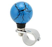 Perilla del Volante, Perilla Giratoria del Volante de la de la del de la 3cm Diámetro de Fijación del Anillo de Alimentación Giratring Bola Trueno Estilo para Autos Camiones Tractores Botes