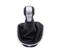 Perilla Engranaje Para Seat Para Leon MK2 1P 05-12 Para Altea XL 04-12 Para Toledo MK3 04-09 Pomo Palanca Cambios Para Coche Con Funda Cuero Palanca Velocidad(5 Speed)