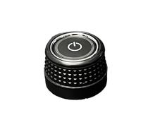 Perilla giratoria para control de radio y CD, botón de cambio de pantalla GPS, compatible con VW Cross, Polo 5, 6R, GTI, Vento, Golf 6, Jetta, A6(Left-A-6mm)