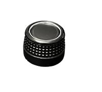 Perilla giratoria para control de radio y CD, botón de cambio de pantalla GPS, compatible con VW Cross, Polo 5, 6R, GTI, Vento, Golf 6, Jetta, A6(Right-B-6mm)