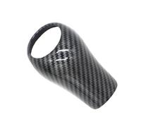 Perilla la palanca cambios Tapa de pomo palanca cambios fibra carbono para coche, pegatina embellecedora, accesorios para automóviles ABS para Mercedes para Benz W204 W211 W212 W169 CLS ACEG Class