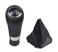 Perilla Palanca Cambios Para Benz CE GLK W202 W203 W204 6 Velocidades C63 C300 C250 Cubierta Cuero Para Palanca Cambios Manual(Black-6-do-8)