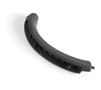 Perilla Puerta Interior Para BMW X5 E53 1999-2006 Manija Interior Panel Puerta Tirador Moldura Cubierta Delantera Izquierda Derecha(Negro,FR)