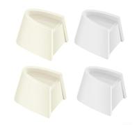 Perillas de atenuación de repuesto compatibles con interruptores de velocidad del ventilador y control de luz, juego de cuatro para un fácil ajuste (paquete de 4 en beige)