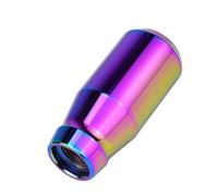 Perillas de cambio de marchas de 78 mm Perillas de cambio ponderadas de aleación de aluminio Mango de palanca de cambios de metal Adecuado for la mayoría de vehículos automáticos(78mm colorful)