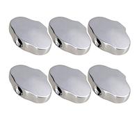 Perillas De Clavija De Afinación De Guitarra De Aleación De Zinc 6 Uds. Afinación guitarra (Color : Silver)