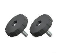 Perillas de cubierta de filtro de aire, 2 piezas para desbrozadora 128CD 128L 128R 124R 125R 530059796 diseñados para un rendimiento consistente