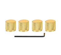 Perillas de Guitarra 4Pcs Repuesto de Perilla de Control de Tono Volumen Bóveda para Bajo Guitarra Eléctrica Guitar Knobs