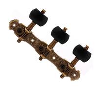 Perillas de guitarra clásica estándar de 39 pulgadas, piezas de afinador de guitarra de Metal Vintage (Color : 3)