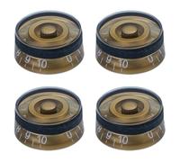 Perillas De Guitarra Eléctrica, 3 Uds./4 Uds., Perillas De Control De Tono Y Volumen De Velocidad, Compatibles Con Repuestos De Piezas De Guitarra Eléctrica Piezas de accesorios para guitarra(Gold,4)