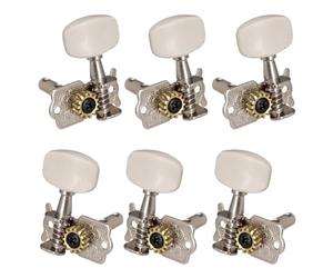 Perillas de guitarra para clavijas de afinación de cuerdas eléctricas de 3 L, cabezales de máquina de guitarra