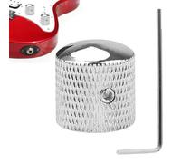 Perillas de guitarra,Perillas de guitarra eléctrica | Control de tono de volumen de metal con llave,Perillas de bajo, Control de velocidad de guitarra, Perillas de control de guitarra, Accesorios para