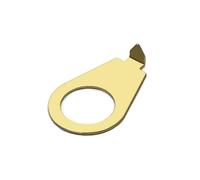 Perillas de guitarra, punteros, placas indicadoras de 8 pulgadas, perilla de control de guitarra eléctrica, punteros de posición, arandelas de 9,7 mm de diámetro