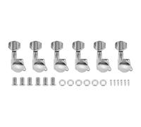 Perillas de guitarra Teclas para guitarras eléctricas acústicas Clavijas de afinación de cuerdas de guitarras de 6 piezas Afinadores de cuerdas de guitarra Clavijeros de afinación Clavijas de