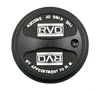 Perillas laterales de carrete de pesca compatibles con Abu B5B5 y Garcia B4P4 diseño de aluminio ligero (negro)