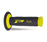 perillas motocross enduro Progrip 791 doble densidad amarillo/negro