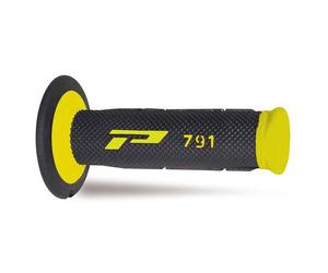 perillas motocross enduro Progrip 791 doble densidad amarillo/negro