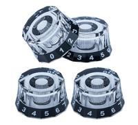 Perillas para potenciómetro de guitarra, perillas de repuesto para tocado superior, botones, volúmenes, control de volúmenes, piezas de perilla