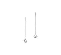 PERIMADE - arete colgantes con forma de nube para mujer, chapados en oro de 18 quilates, plata de ley 925 hipoalergénica, regalo de moda para cumpleaños, aniversario, amistad, Plata de ley, No es una