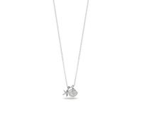 PERIMADE - Collar de plata de ley 925 con dije de estrella de mar para mujer, diseño de océano, playa, vocación de verano, cumpleaños, celebración, regalo de joyería, Plata esterlina, Sin piedra