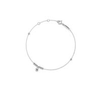 PERIMADE Pulsera tobillera con cuentas para mujer, chapada en oro de 18 quilates, plata de ley 925 con dije de campana, pulsera de tobillo apilable, regalo de joyería de moda, cumpleaños, aniversario