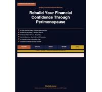 Perimenopause Money Reset -- 90-Day Transformational Planner: Rebuild Your Financial Confidence Through Perimenopause -- Not Just Survive It (Perimenopause Money RESET Series)