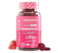 Perimenopausia Suplemento | 60 Gominolas | con Maca, Trébol Rojo | Novomins