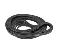 Perímetro de correa distribución 2GT 546mm-750mm ancho 5mm goma cerrada GT2 paso síncrono 2mm 1 Uds(2GT-572mm)