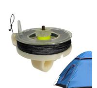 Perímetro Trïp Alårm - 82 pies Reutilizable Val-Tríp Wire Alam Dispositivo Alam, Alarma de Defensa Perimetral para Acceso, Patio Trasero, Frontera, Animales En La Salvaje, Camping, Casa, Y