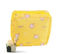 Period Bag - Bolsa impermeable para toallas sanitarias con cremallera, almohadilla menstrual compacta y organizador de tampones | Estuche de almacenamiento discreto para mujeres, adolescentes y niñas