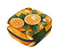 Period Kit Bolsa para niñas y mujeres, naranja-1714 bolsas sanitarias para desechar servilletas sanitarias, bolsa de almohadilla menstrual con cremallera de gran capacidad