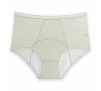 Period Pants For Teenage Girls Menstrual Cotton Knickers Women'S Postpartum Panty Stretchy Underwear Breathable Briefs Heavy Flow Green L