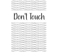 Period Tracker And Journal: Dont Touch | Menstrual Cycle Tracking For Girls Teens And Women To Monitor Monthly PMS Symptoms with seed cycling | Cycle ... (Period Trackers | Monthly Cycle Journaling)