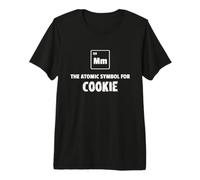 Periodic Table Mm Element of Cookie Atomic Symbol Camiseta Premium