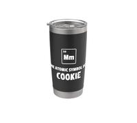 Periodic Table Mm Element of Cookie Atomic Symbol Vaso térmico de acero inoxidable de doble pared