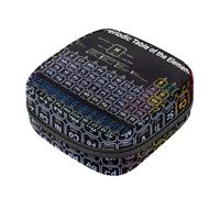 Periodic Table of The Elements - Kit de primera menstruación para niñas, bolsa menstrual de tampón, soporte para almohadilla de lactancia con cremallera, organizador de servilletas sanitarias