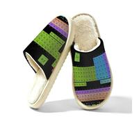 Periodic Table Of The Elements - Pantuflas de espuma viscoelástica para mujer, multicolor, 41/42 EU