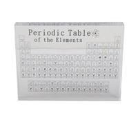 Periodic Table with Real Elements Inside Clear Acrylic Ergonomic Real Chemical Element Periodic Table for Classroom