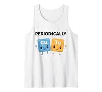 Periódicamente Linda Tabla Periódica de Elementos Adorable Amigo Camiseta sin Mangas