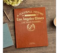 Periódicos históricos - Libro Personalizado de Historia del fútbol Americano - Regalo para fanáticos de la NFL - Historia contada a través de la Cobertura de periódicos - (Las Vegas Raiders)