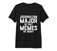 Periodismo Mayor De Día Memes Noche Estudiante Periodista Trabajo Camiseta Premium