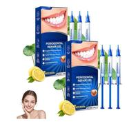 Periodontal Repair Gel, Professional Teeth Restoration Gel,Teeth Whitening Gel,Natural Plant Extract,Advanced Gum Repair Gel,Gentle Oral Care,Effective in Strengthening Teeth & Gums,2pcs